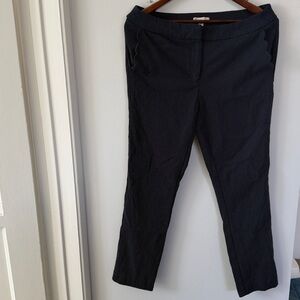 Women formal Black Textured Pants size 12